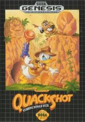 Front Cover | QuackShot Starring Donald Duck Sega Genesis