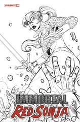 Immortal Red Sonja [Moss Sketch] Comic Books Immortal Red Sonja Prices