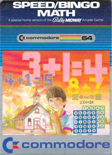 Speed/Bingo Math Commodore 64