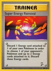 Super Energy Removal Pokemon Base Set 2 Prices