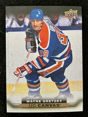 Wayne Gretzky #C249 Hockey Cards 2015 Upper Deck Canvas Prices