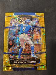 Brandon Nimmo [Gold Disco Prizm] Baseball Cards 2022 Panini Select Prices