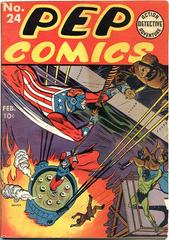Pep Comics #24 (1942) Comic Books PEP Comics Prices