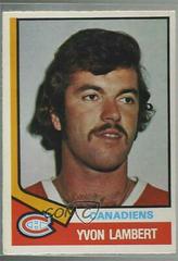 Yvon Lambert Hockey Cards 1974 O-Pee-Chee Prices