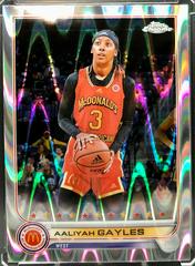 Aaliyah Gayles [RayWave] #42 Basketball Cards 2022 Topps Chrome McDonald's All-American Prices