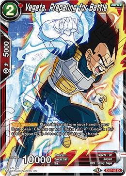 Vegeta, Preparing for Battle EX07-02 Dragon Ball Super Magnificent Collection Fusion Hero