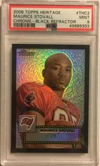 Maurice Stovall [Black Refractor] #THC2 Football Cards 2006 Topps Heritage Chrome Prices