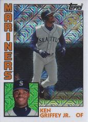 Ken Griffey Jr. [1984 Topps Baseball 35th Anniversary Chrome Silver Pack [Series Two]] #T84-2 Baseball Cards 2019 Topps 1984 Baseball Prices