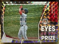 Juan Soto [Mosaic] #EOP6 Baseball Cards 2021 Panini Mosaic Eyes on the Prize Prices