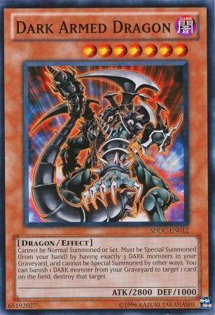 Dark Armed Dragon SDDC-EN012 YuGiOh Structure Deck: Dragons Collide