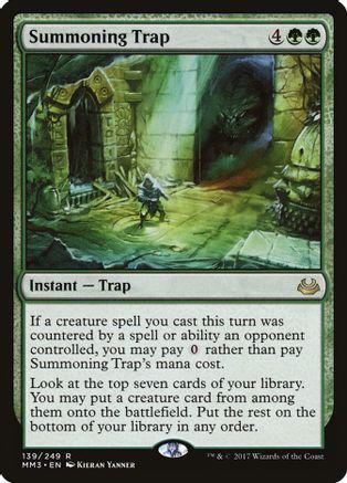 Summoning Trap [Foil] Magic Modern Masters 2017