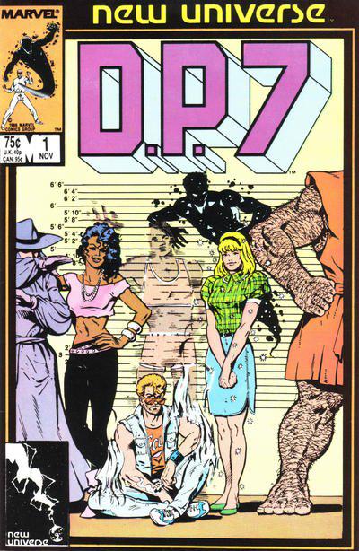 D.P. 7 #1 (1986) Comic Books DP7