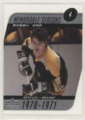 Bobby Orr Hockey Cards 2002 Upper Deck Prices