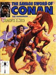 Savage Sword Of Conan The Barbarian #203 (1992) Comic Books Savage Sword of Conan the Barbarian Prices