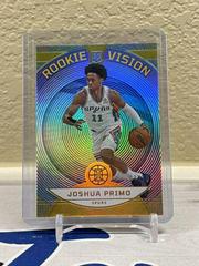 Joshua Primo [Gold] #17 Basketball Cards 2021 Panini Illusions Rookie Vision Prices