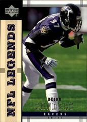 Deion Sanders #7 Football Cards 2004 Upper Deck Legends Prices