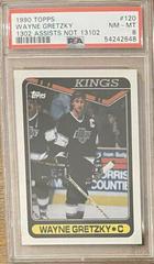 Wayne Gretzky [Error 1302 Assists Not 13102] #120 Hockey Cards 1990 Topps Prices