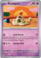 Sandygast #91 Pokemon Twilight Masquerade Prices