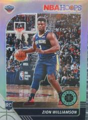Zion Williamson [Silver Prizm] #258 Basketball Cards 2019 Panini Hoops Premium Stock Prices