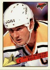 Mario Lemieux #91 Hockey Cards 1993 Topps Premier Prices