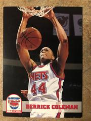 Derrick Coleman Basketball Cards 1993 Hoops Prices