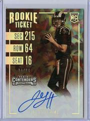 Jared Goff [Autograph Sepia Cracked Ice] #301 Football Cards 2016 Panini Contenders Prices