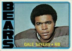 Gale Sayers Football Cards 1972 Topps Prices