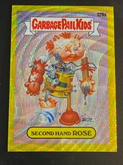 SECOND HAND ROSE [Yellow Wave] #129a 2021 Garbage Pail Kids Chrome Prices