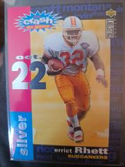 Errict Rhett [Crash the Game Silver] #C20 Football Cards 1995 Collector's Choice Crash the Game Prices