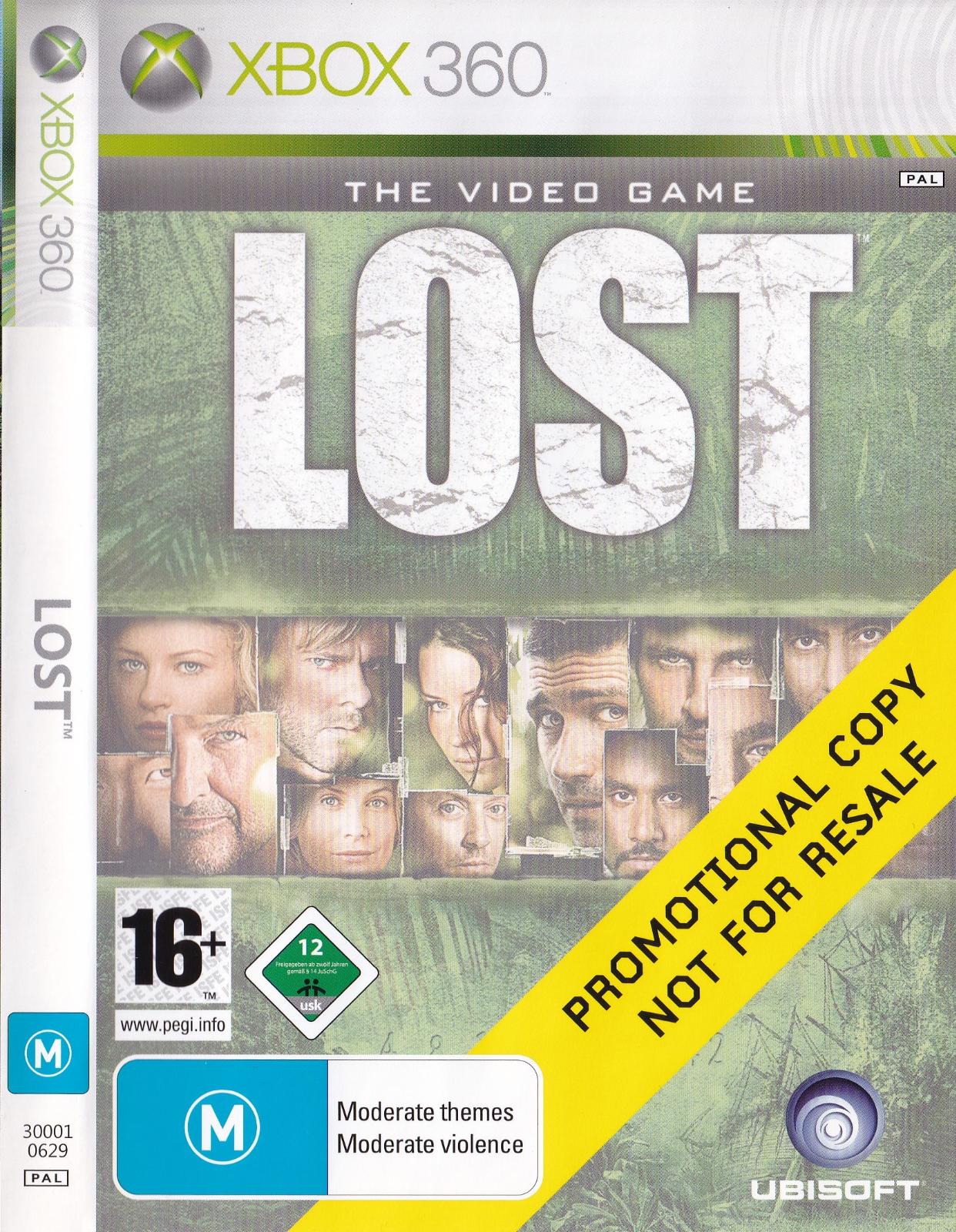 Lost The Video Game [Not for Resale] PAL Xbox 360