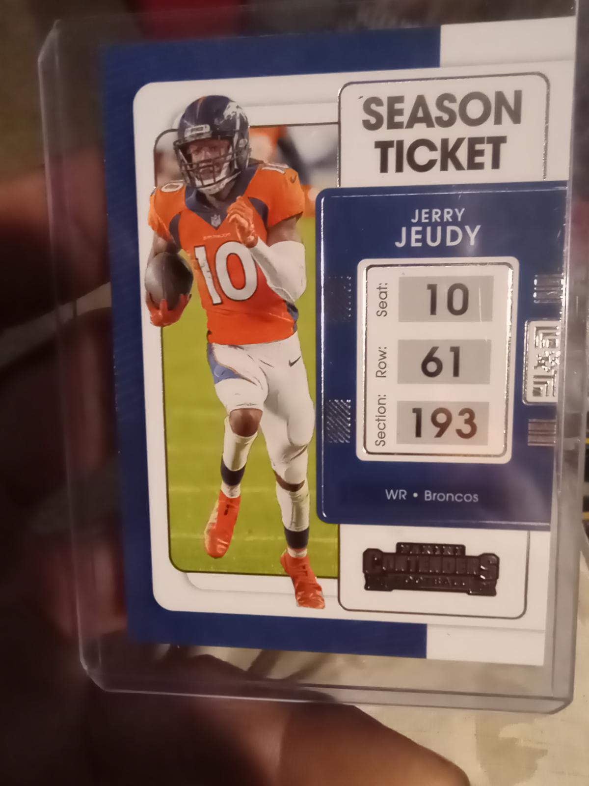 Jerry Jeudy [Championship] Ungraded 2021 Panini Contenders
