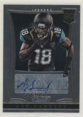 Ace Sanders [Autograph] #153 Football Cards 2013 Panini Select Prices