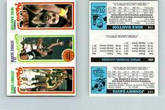 Bantom, Gervin, Davis Basketball Cards 1980 Topps Prices