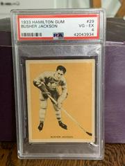 Busher Jackson #29 Hockey Cards 1933 Hamilton Gum Prices
