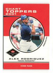 Alex Rodriguez #418 Baseball Cards 2001 Fleer Platinum Prices