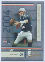 Tom Brady #83 Football Cards 2004 Playoff Absolute Memorabilia Prices