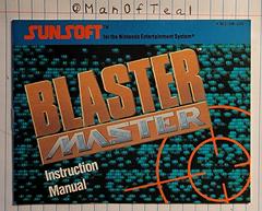 Manual  | Blaster Master NES