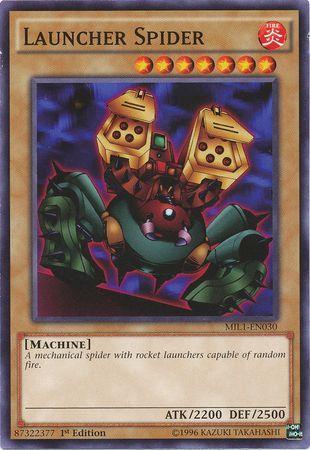 Launcher Spider MIL1-EN030 YuGiOh Millennium Pack