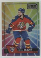 Aaron Ekblad [Rainbow Color Wheel] #67 Hockey Cards 2016 O-Pee-Chee Platinum Prices