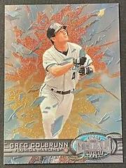 Greg Colbrunn #172 Baseball Cards 1997 Metal Universe Prices