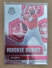 Card Front | Jo Adell Baseball Cards 2021 Panini Mosaic Rookie Debut
