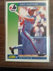 Dave Martinez #501 Baseball Cards 1992 Score Prices