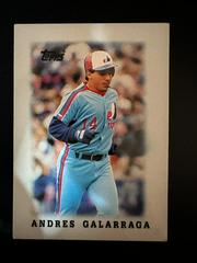 Andres Galarraga #56 Baseball Cards 1987 Topps Mini League Leaders Prices