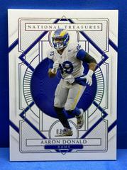 Aaron Donald [Holo Silver] #57 Football Cards 2020 Panini National Treasures Prices