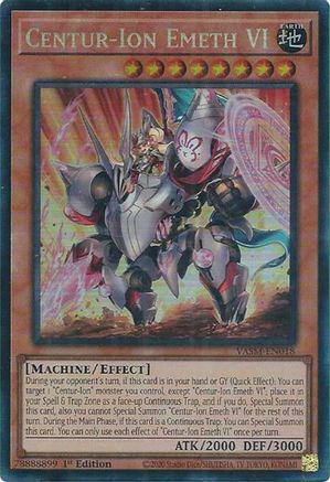 Centur-Ion Emeth VI VASM-EN018 YuGiOh Valiant Smashers