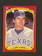 Larry Parrish #86 Baseball Cards 1986 Fleer Star Stickers Prices