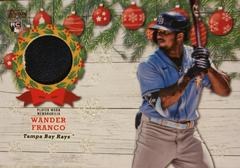 Wander Franco [Silver Metallic] #WRC-WF Baseball Cards 2022 Topps Holiday Relics Prices