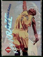 Shareef Abdor-Rahim #1 Basketball Cards 1996 Collector's Edge Key Kraze Prices
