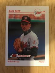 Rick Reed #42 Baseball Cards 1991 Impel Line Drive Prices