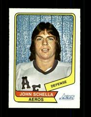 John Schella Hockey Cards 1976 O-Pee-Chee WHA Prices